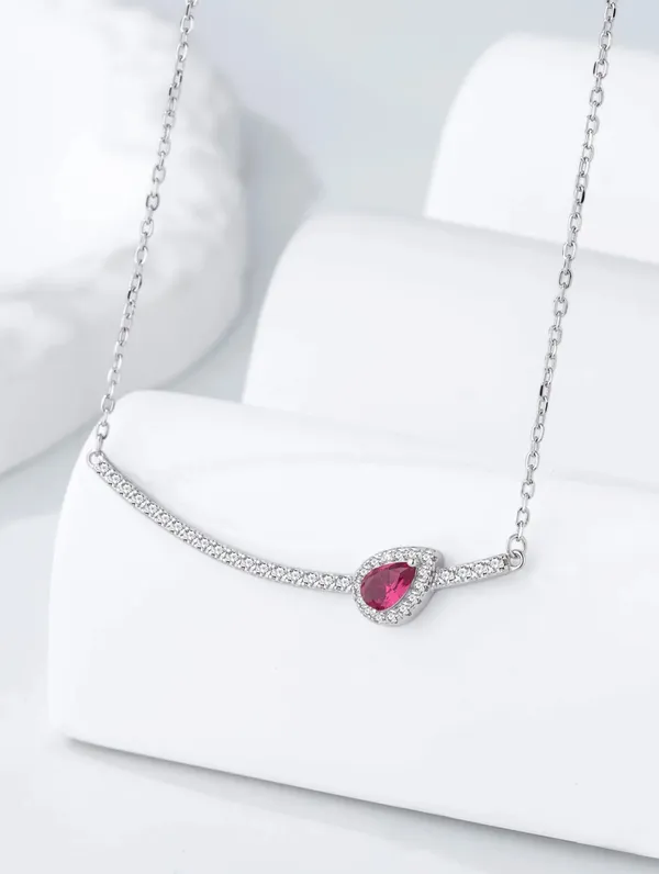 Pure_925_Silver_Pink_Leaf_Charm_Pendant_For_Women