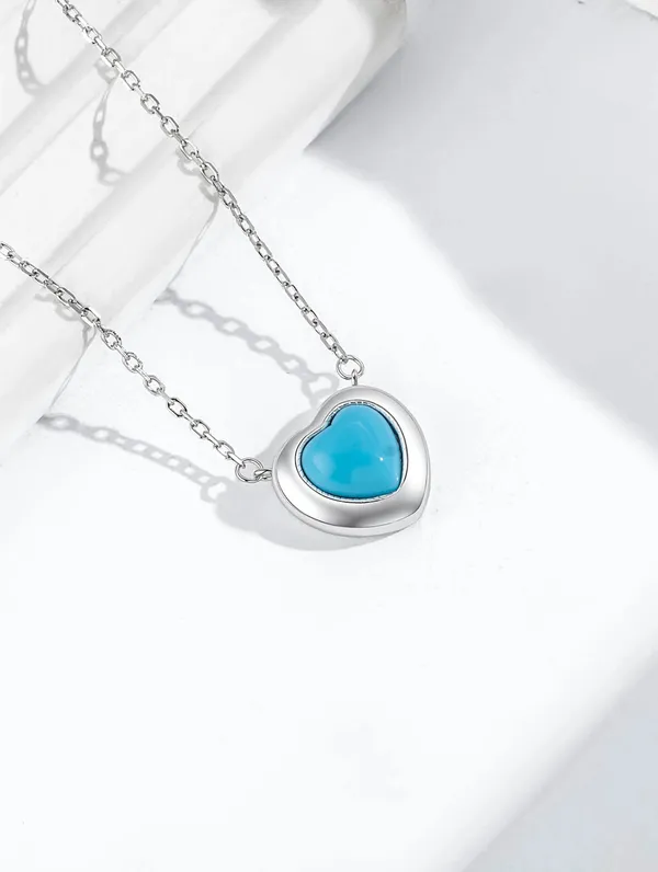 Pure_925_Silver_Blue_Whisper_Heart_Pendant_For_Women
