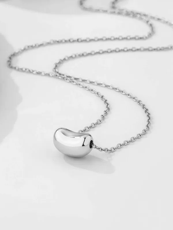 Pure_925_Silver_Bean_Pendant_For_Women