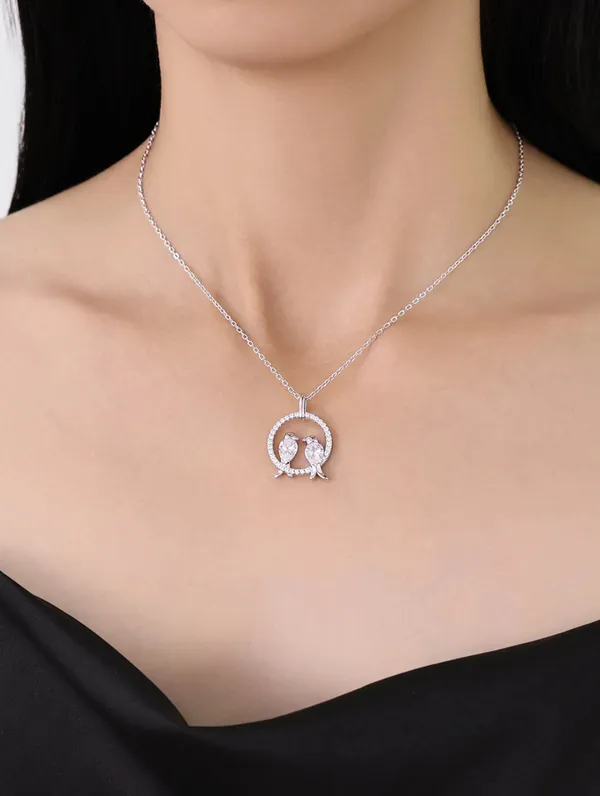 Pure_925_Silver_Love_Birds_Pendant_For_Women