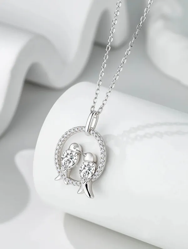 Pure_925_Silver_Love_Birds_Pendant_For_Women