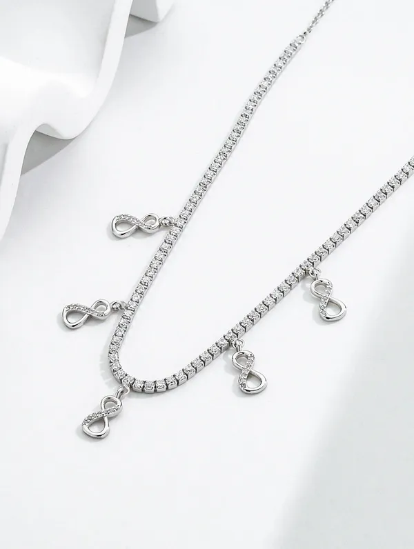 Pure_925_Silver_Infinity_Tennis_Chain_For_Women