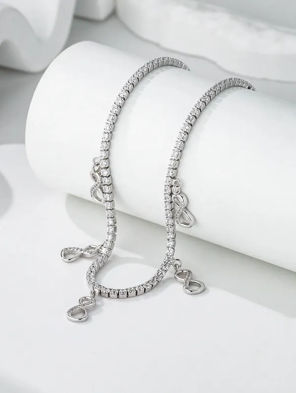 Pure_925_Silver_Infinity_Tennis_Chain_For_Women