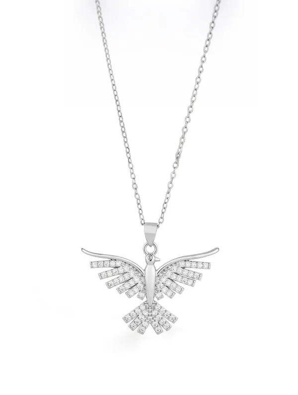 Pure_925_Silver_Bird_Pendant_For_Women