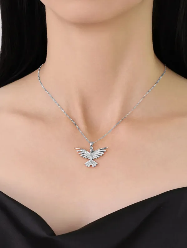 Pure_925_Silver_Bird_Pendant_For_Women