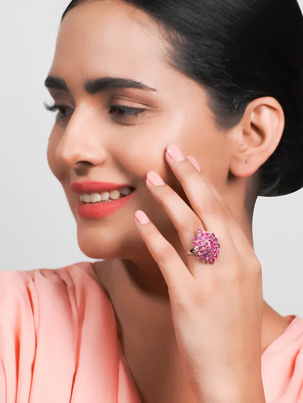 Pure_925_Silver_Pink_Stone_Dilkash_Ring_For_Women
