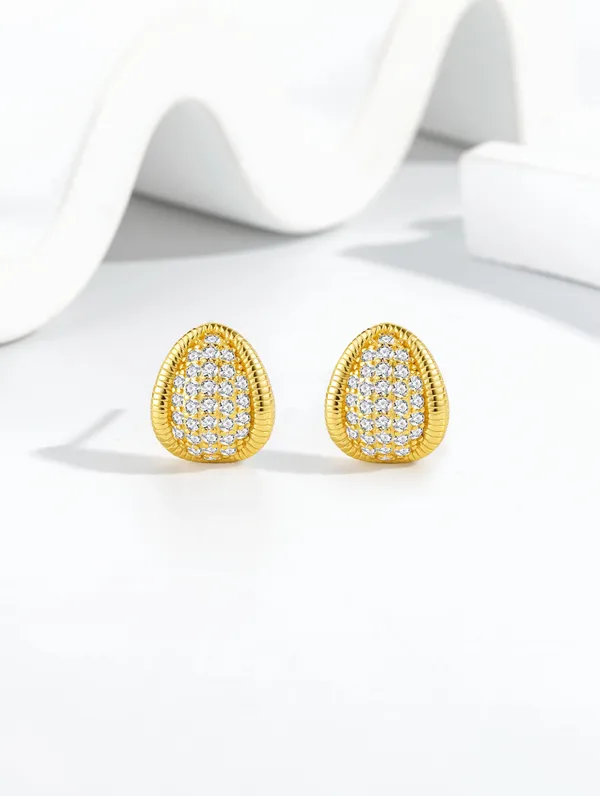 Pure_925_Silver_Royal_Spark_Oval_Earrings_For_Women