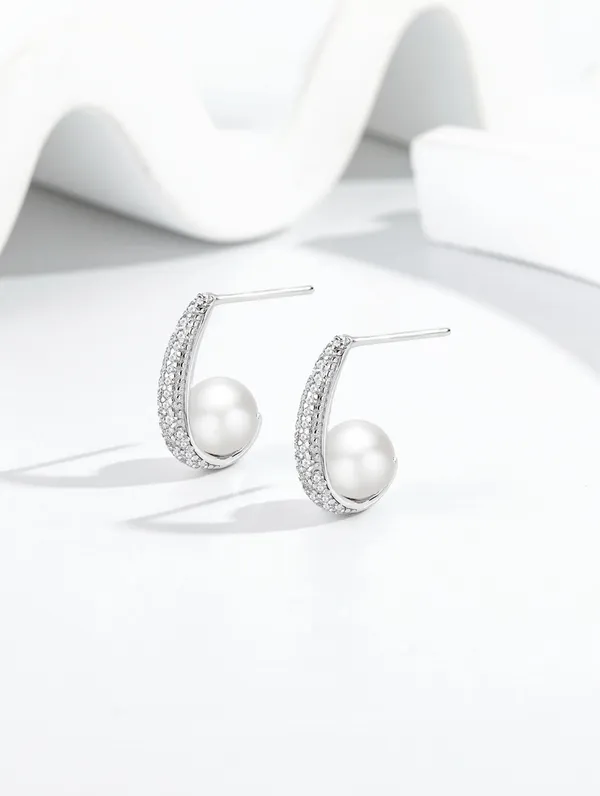 Pure_925_Silver_Pearl_Crescent_Glow_Earrings_For_Women