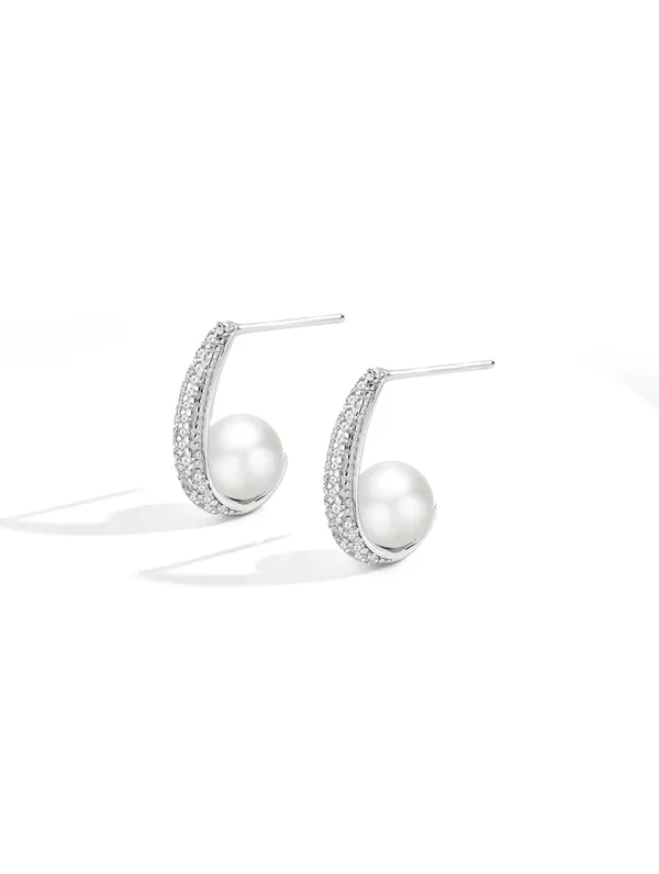 Pure_925_Silver_Pearl_Crescent_Glow_Earrings_For_Women