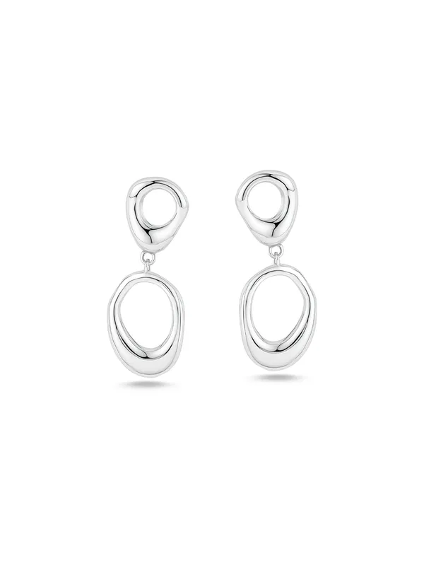 Pure_925_Silver_Liquid_Drop_Earrings_For_Women