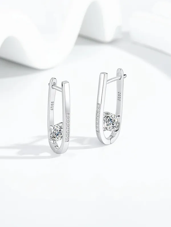 Pure_925_Silver_Nova_Solitaire_Hoop_Earrings_For_Women