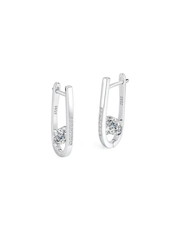 Pure_925_Silver_Nova_Solitaire_Hoop_Earrings_For_Women