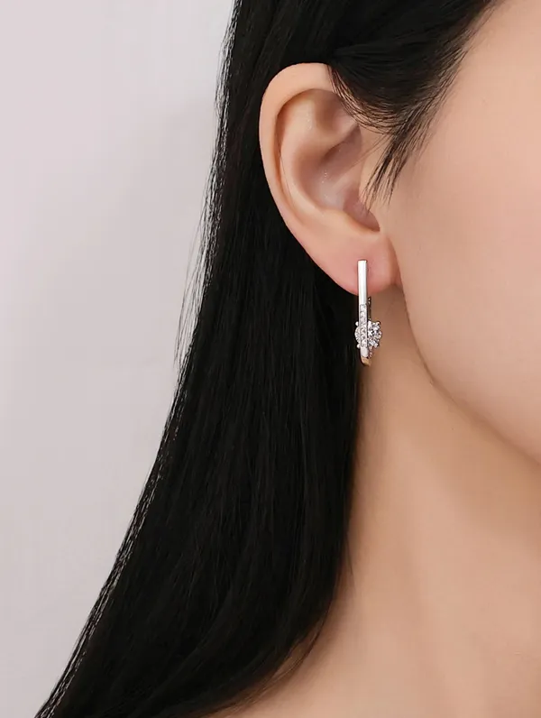 Pure_925_Silver_Nova_Solitaire_Hoop_Earrings_For_Women