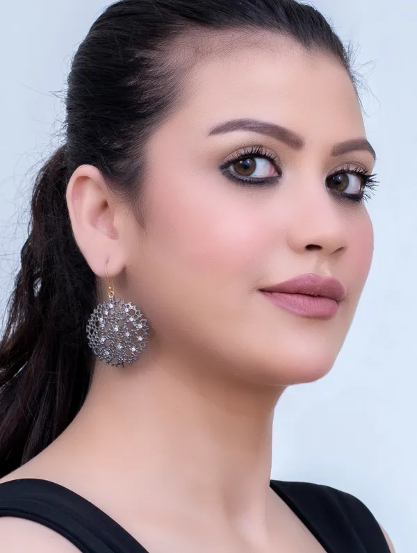 Pure_925_Silver_Naayab_Earrings_For_Women