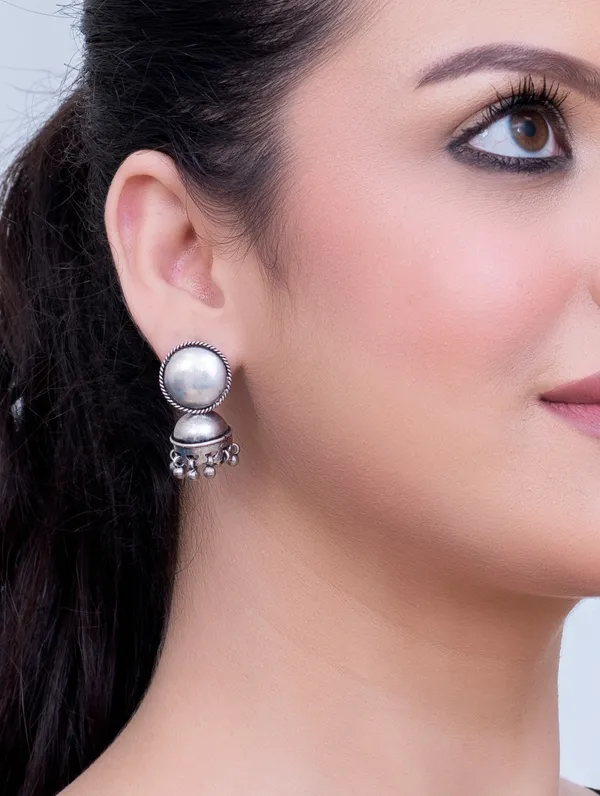 Pure_925_Silver_Noor_Earrings_For_Women
