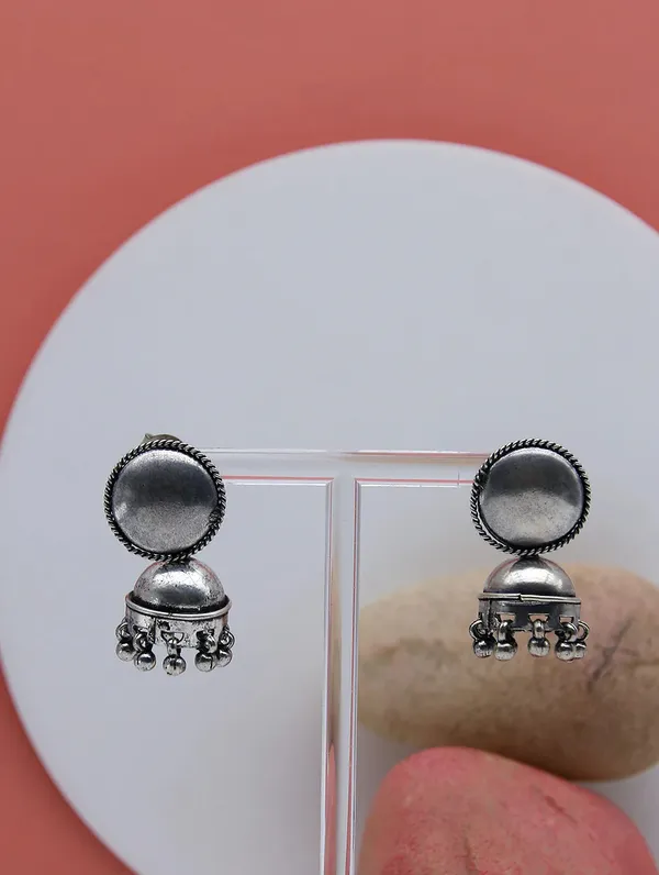Pure_925_Silver_Noor_Earrings_For_Women