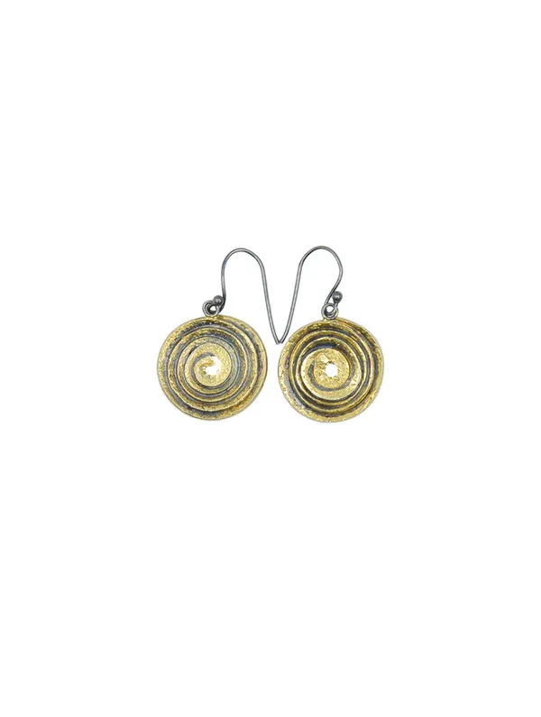 Pure_925_Silver_Spiral_Earrings_For_Women