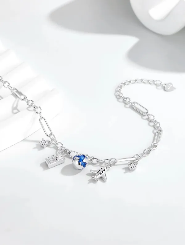 Pure_925_Silver_Travel_Tales_Charm_Bracelet_For_Women