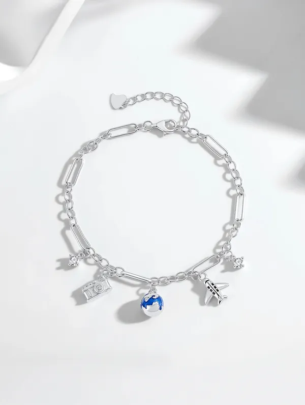 Pure_925_Silver_Travel_Tales_Charm_Bracelet_For_Women