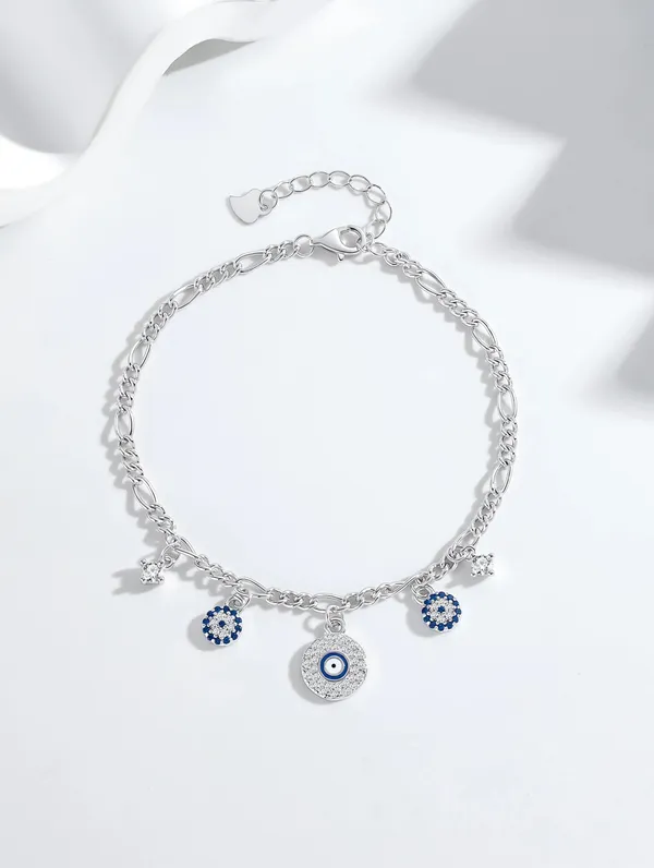 Pure_925_Silver_Evil_Eye_Charm_Bracelet_For_Women