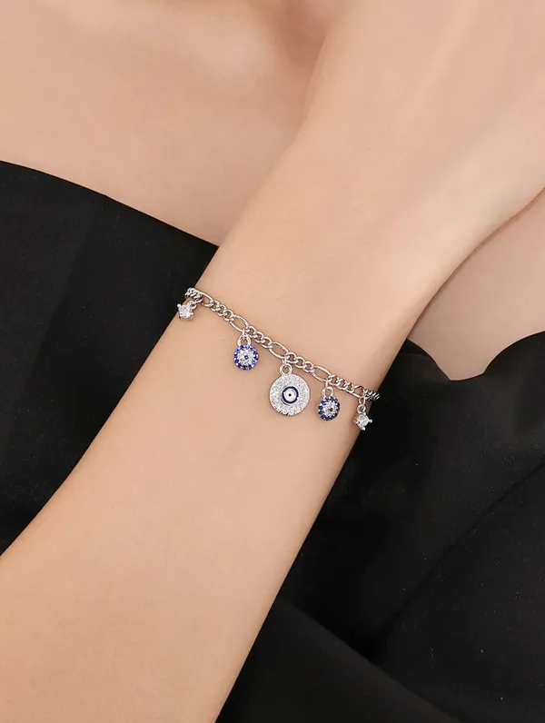 Pure_925_Silver_Evil_Eye_Charm_Bracelet_For_Women