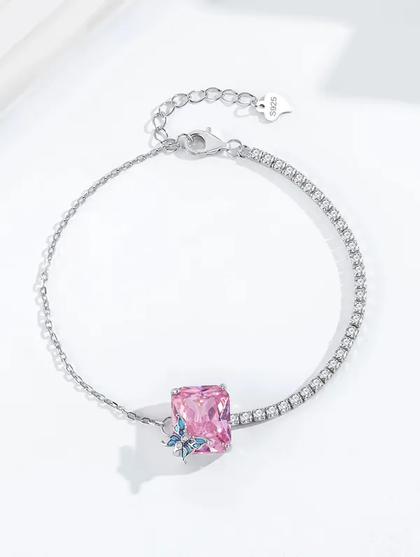 Pure_925_Silver_Rosewing_Sparkle_Bracelet_For_Women