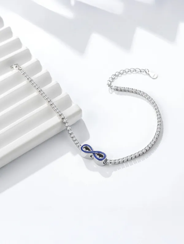 Pure_925_Silver_Infinite_Grace_Bracelet_For_Women