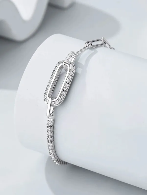 Pure_925_Silver_Pin_Bracelet_For_Women
