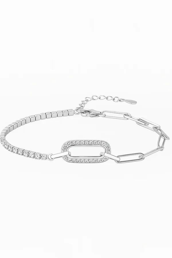 Pure_925_Silver_Pin_Bracelet_For_Women