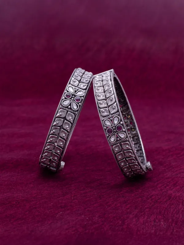 Pure_925_Silver_Noor_Bangles_For_Women
