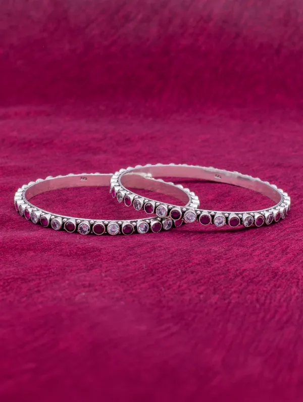 Pure_925_Silver_Dilkash_Bangles_For_Women