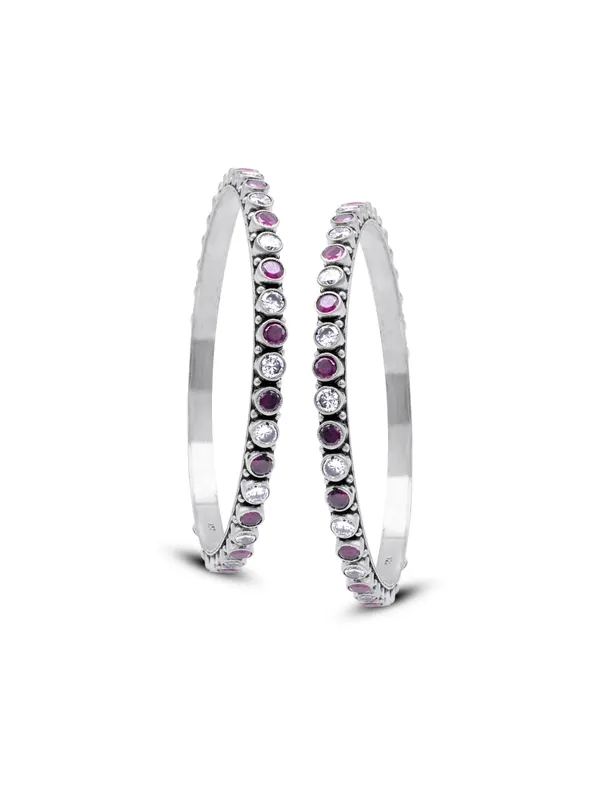 Pure_925_Silver_Dilkash_Bangles_For_Women