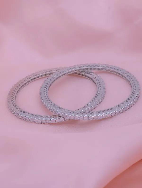 Pure_925_Silver_Tennis_Dilkash_Bangles_For_Women
