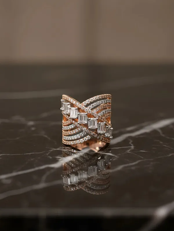 Pure_925_Silver_Premium_Royal_Wave_Ring_For_Women