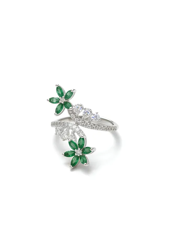 Pure_925_Silver_Premium_Emerald_Vine_Ring_For_Women