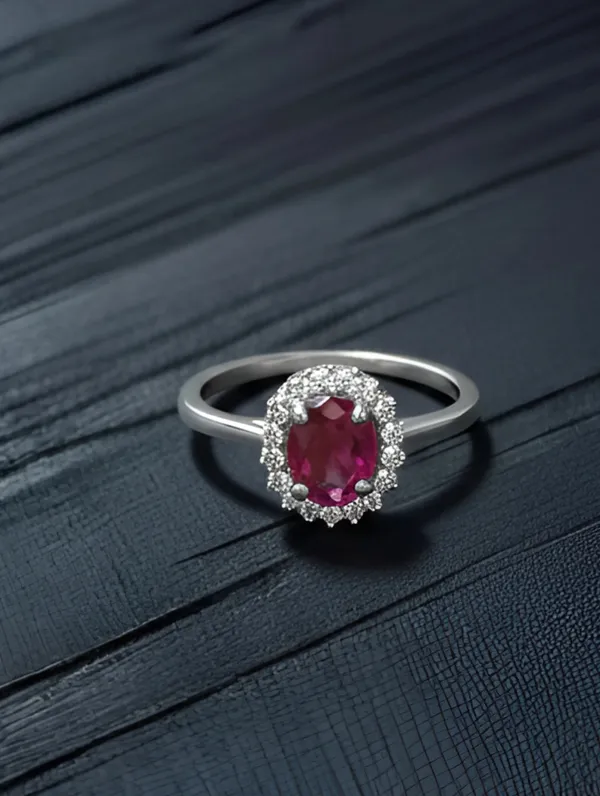 Pure_925_Silver_Premium_Crimson_Halo_Ring_For_Women