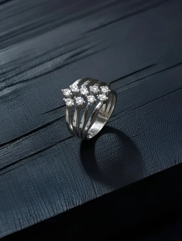 Pure_925_Silver_Premium_Celestial_Cluster_Silver_Ring_For_Women