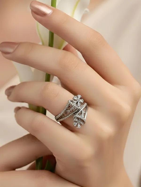 Pure_925_Silver_Premium_Imperial_Bloom_Ring_For_Women