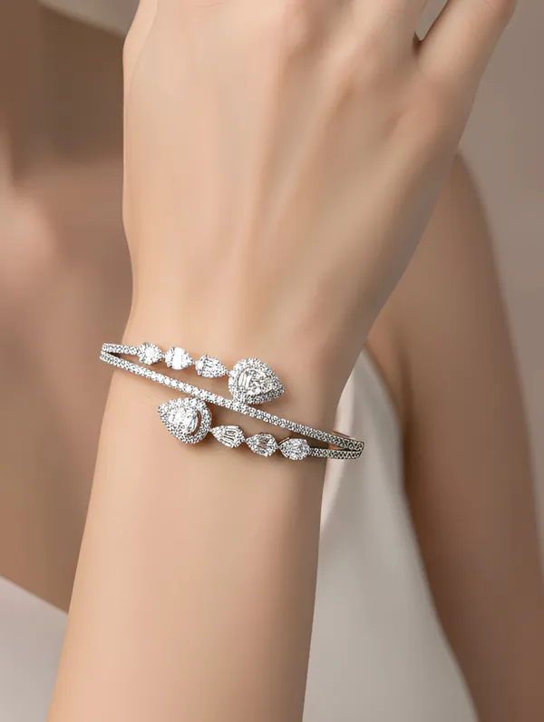 Pure_925_Silver_Premium_Leaf_Line_Silver_Bracelet_For_Women