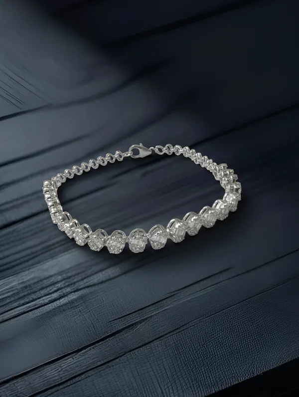 Pure_925_Silver_Premium_Silver_Radiance_Bracelet_For_Women