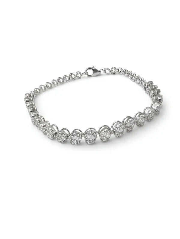 Pure_925_Silver_Premium_Silver_Radiance_Bracelet_For_Women