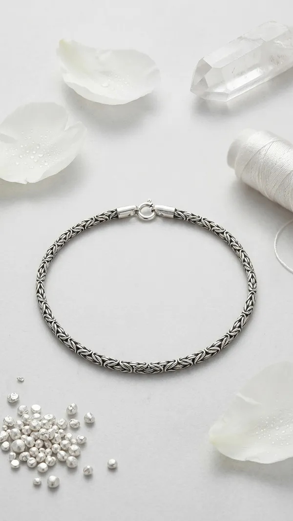 Pure_925_Silver_Byzantine_Bracelet_For_Men_Women
