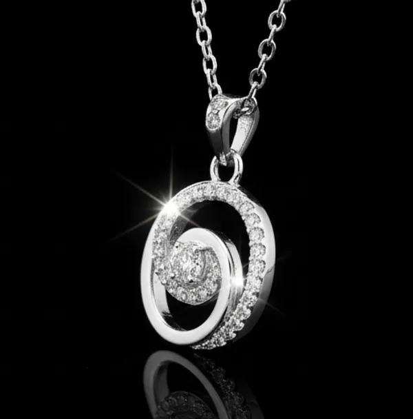Pure_925_Silver_Spiral_Moissanite_Pendant_For_Women