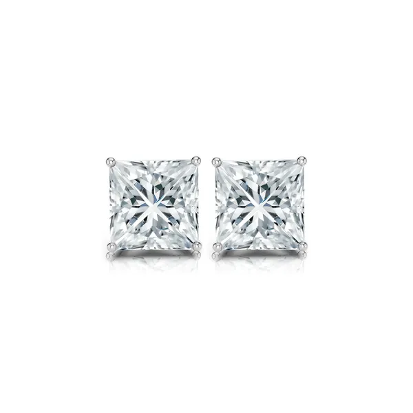 Pure_925_Silver_Princess_Cut_Moissanite_Studs_For_Men_Women