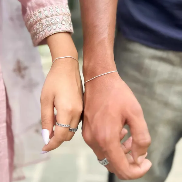 Pure_925_Silver_My_Bae_Bracelet_For_Men_And_Women_Couple