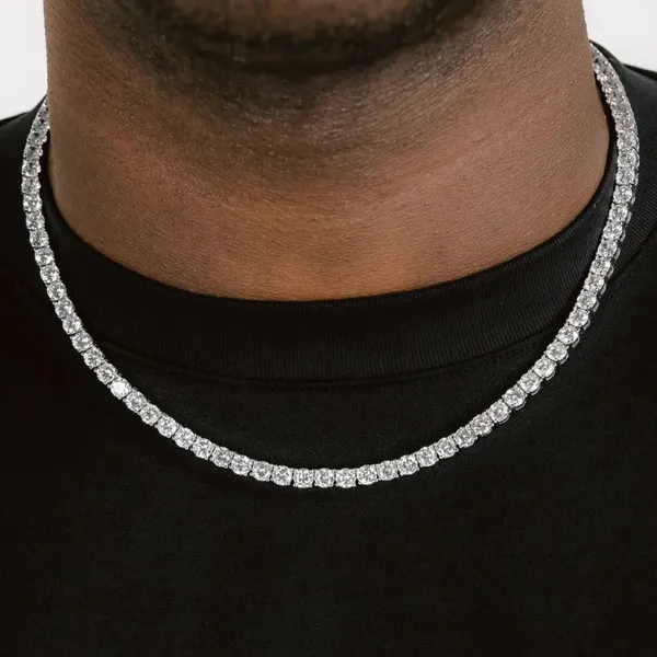 Pure_925_Silver_Moissanite_Tennis_Chain_For_Men_And_Women