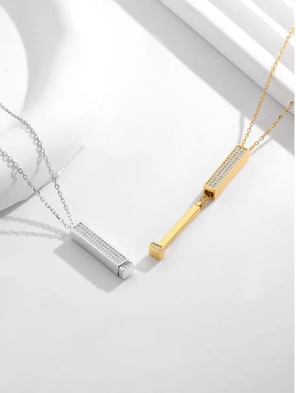 Pure_925_Silver_Hidden_Message_Pendant_For_Women_Gold