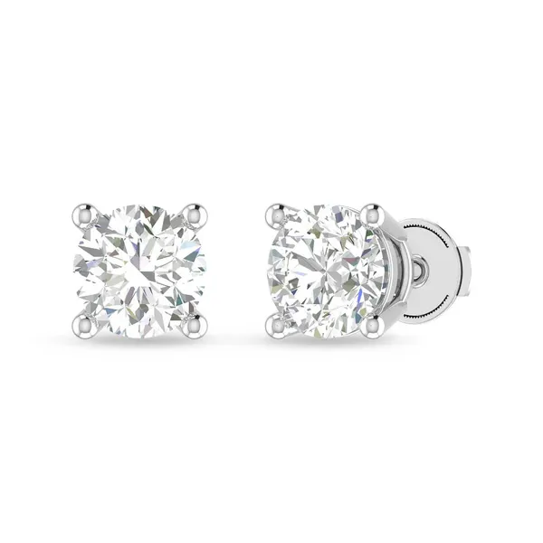 Pure_925_Silver_4_Prong_Round_Cut_Moissanite_Diamond_Studs_For_Men_Women_Single