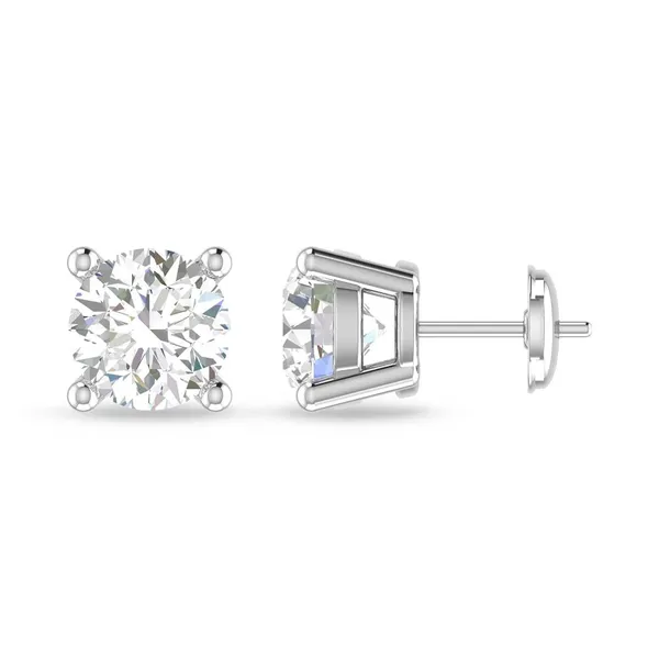 Pure_925_Silver_4_Prong_Round_Cut_Moissanite_Diamond_Studs_For_Men_Women_Pair