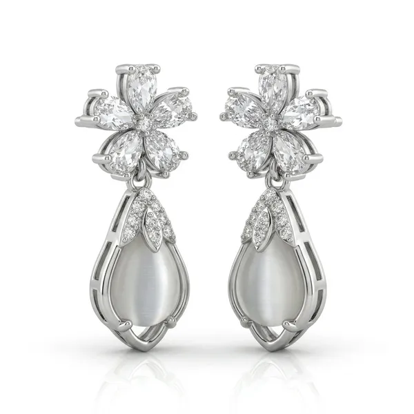 Pure_925_Silver_Liquid_Moon_Studs_For_Women